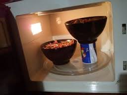 bowls in microwave