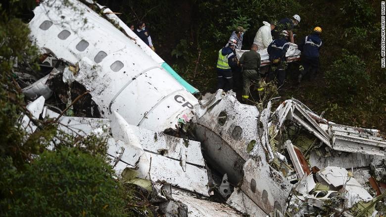Plane Crash In Columbia
