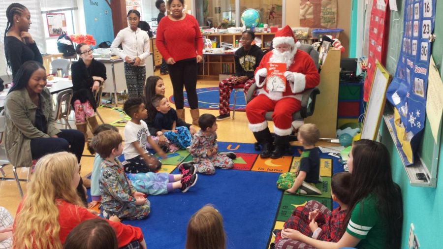 Santa Visits the Preschool!