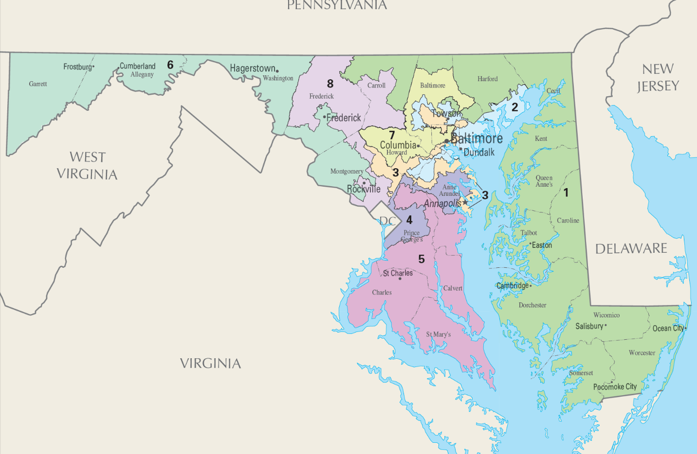 Maryland Lawmakers Introduces Bill to End Gerrymandering