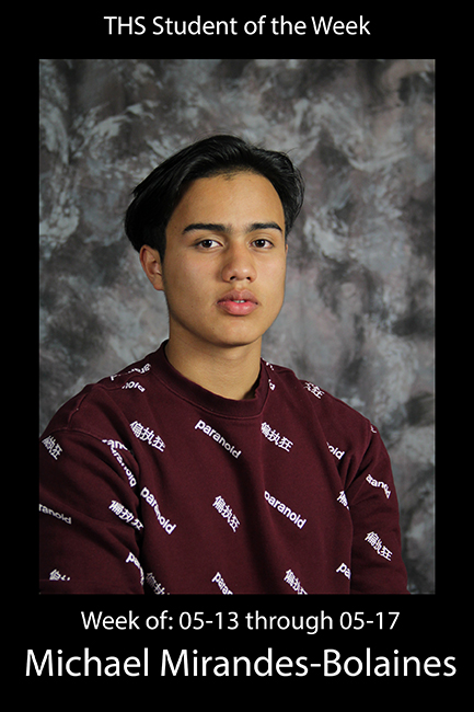 Student of the Week: Michael Mirandez-Bolaines