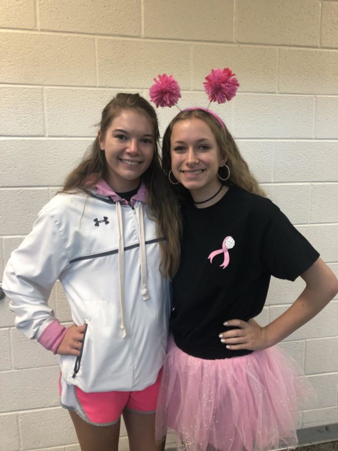 Volleyball raises money for breast cancer with annual Dig Pink event ...