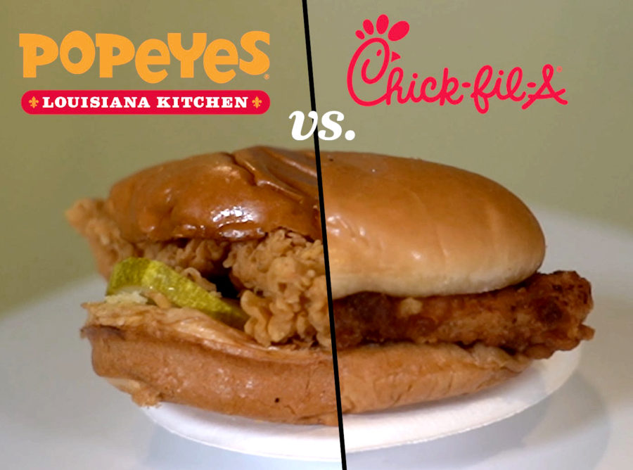 Popeyes vs. Chick Fil As Chicken Sandwich