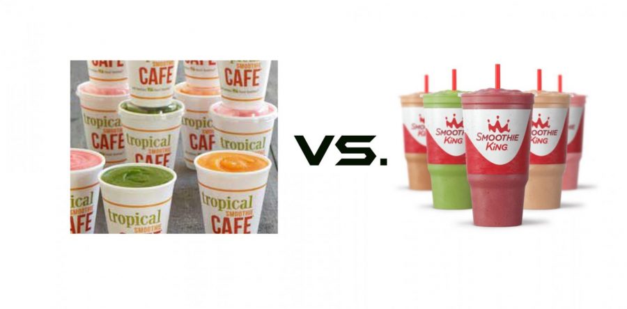 The great Smoothie debate: Tropical Smoothie vs. Smoothie King