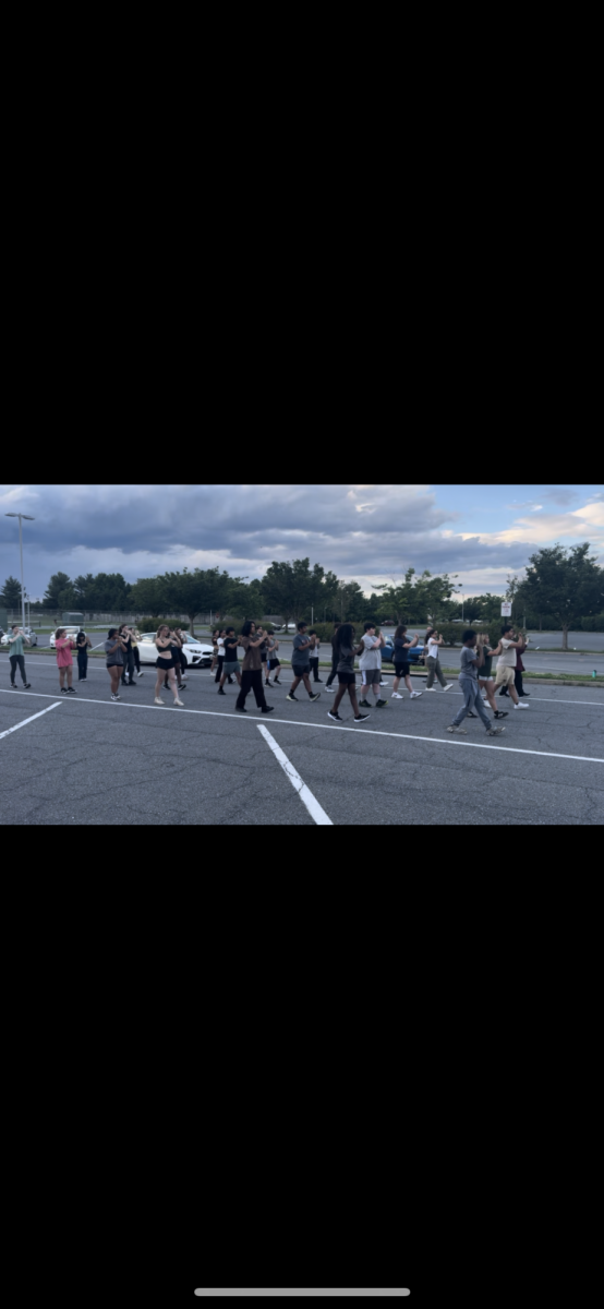 THS Marching bands color guard and percussion take their first steps of the 2024-2025 season.