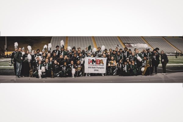 The THS marching band 